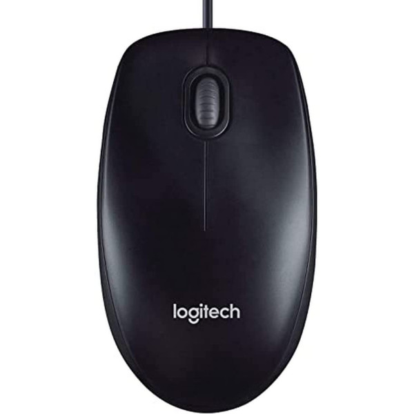 Mouse Logitech M90 optical corded USB black (910-001793)