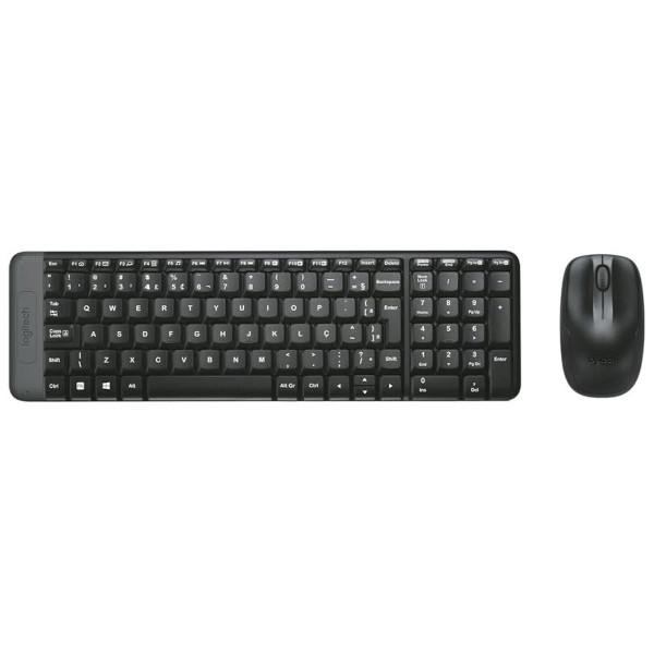 Wireless Keyboard And Mouse Logitech MK220, US, USB (920-003161)