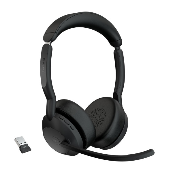 KUFJE JABRA Evolve2 55, Link 380a, MS Stereo (25599-999-999)