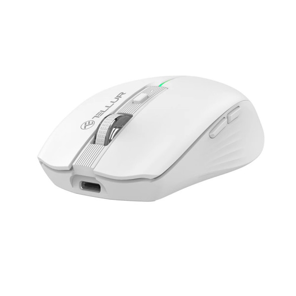 Mouse Wireless Tellur Silent Click White TLL491221