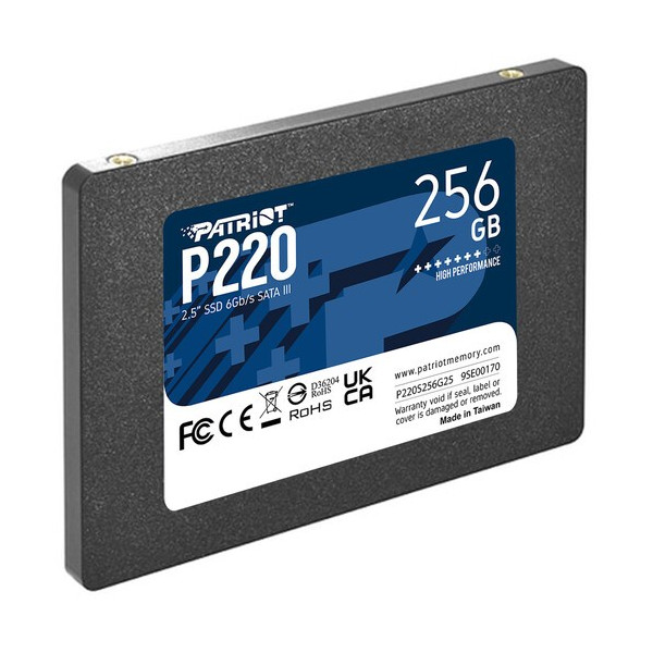 SSD Patriot P220 256GB SATA3 2.5 550MBS/500MBS* P220S256G25