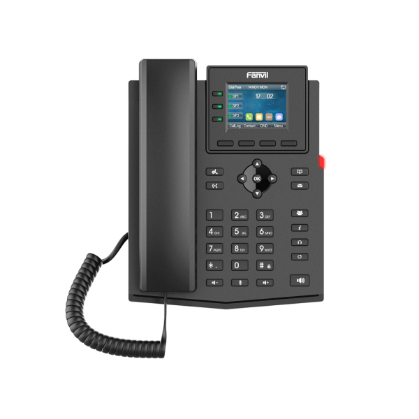 Telefon IP Fanvil X303G - 4 SIP POE - Gigabit - NO/Power Adapter