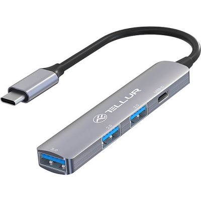 Adaptor Hub 4 in 1 USB-C...