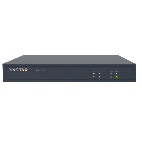 Central Telefonik Dinstar UC200 200 Ext. 30cc 2*FXS, 2*FXO