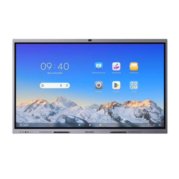 Hikvision Interactive Board, 75",Camera  Android 14 DS-D5C75RB/B, 8GB,128GB