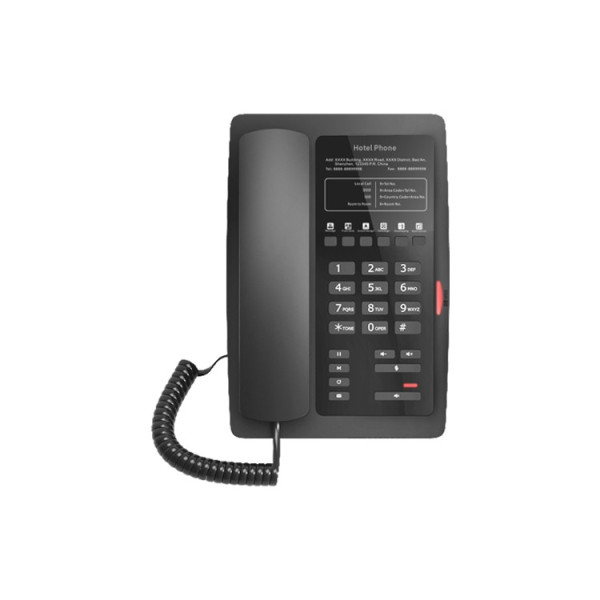 IP Phone Fanvil H3-B - 1 SIP - Hotel Phone POE - NO/Power Adapter