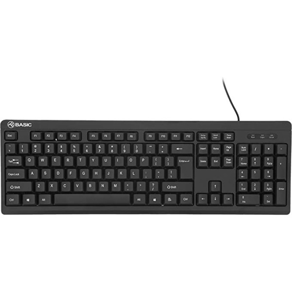 Keyboard Wired Tellur US, USB Cable 1,35m (TLL491031)